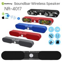 Беспроводная портативная Bluetooth колонка, New Rixing NR- 4017 Беспроводная портативная Bluetooth колонка, New Rixing NR- 4017