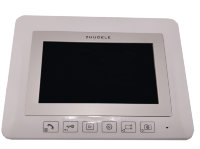 7" Дюймовый цветной видеодомофон с функцией записи, с возможностью подключения до 3-х мониторов (внутренних блоков) к одной вызывной панели, ZHUDELE-973-M 7" Дюймовый цветной видеодомофон с функцией записи, с возможностью подключения до 3-х мониторов (внутренних блоков) к одной вызывной панели, ZHUDELE-973-M