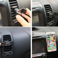 Универсальный автомобильный держатель для смартфонов в воздуховод, 011B Универсальный автомобильный держатель для смартфонов в воздуховод, 011B