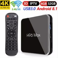 Android 8.1 TV приставка с памятью 4GB/32GB на новом 4х ядерном процессоре Amlogic S905 X2, модель H96 Max X2 Android 8.1 TV приставка с памятью 4GB/32GB на новом 4х ядерном процессоре Amlogic S905 X2, модель H96 Max X2