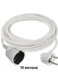 Удлинитель 10м уличный для электроприборов до 16A 250V Удлинитель 10м уличный для электроприборов до 16A 250V