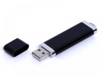 USB флешка черная пластиковая для брендирования, 2GB USB флешка черная пластиковая для брендирования, 2GB