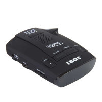 Радар детектор (антирадар) с голосовым оповещением и GPS модулем, IBOX Pro 100 GPS Радар детектор (антирадар) с голосовым оповещением и GPS модулем, IBOX Pro 100 GPS
