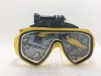 Маска для подводного плавания со съемным креплением для экшн камер GoPro, Sjcam, Xiaomi и других экшн камер, ID116GP Маска для подводного плавания со съемным креплением для экшн камер GoPro, Sjcam, Xiaomi и других экшн камер, ID116GP