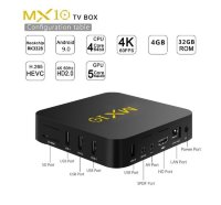 Android 9.0 TV Box с памятью 4GB/32GB на 4х ядерном процессоре RK3328, Модель MX10 (4/32) Android 9.0 TV Box с памятью 4GB/32GB на 4х ядерном процессоре RK3328, Модель MX10 (4/32)