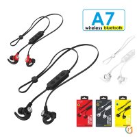 Беспроводные Bluetooth наушники гарнитура для спортсменов и активных людей, А7 Беспроводные Bluetooth наушники гарнитура для спортсменов и активных людей, А7
