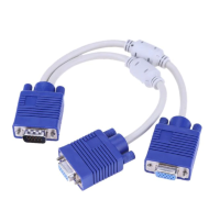 Разветвитель (сплиттер) VGA на 2 монитора Разветвитель (сплиттер) VGA на 2 монитора