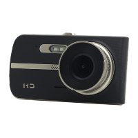 Автомобильный видеорегистратор с двумя (2) камерами, большим 4.0 дюймовым экраном, углом обзора 140° градусов в стильном металлическом корпусе, ID003/V3 Автомобильный видеорегистратор с двумя (2) камерами, большим 4.0 дюймовым экраном, углом обзора 140° градусов в стильном металлическом корпусе, ID003/V3