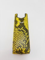 Чехол для Верту Vertu Signature S Design, Вертикальный Черно-желтый Кожа Удава Чехол для Верту Vertu Signature S Design, Вертикальный Черно-желтый Кожа Удава