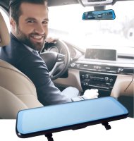 9.66" Потоковый сенсорный видеорегистратор зеркало заднего вида с 2 камерами, Jarvis JS-V3 9.66" Потоковый сенсорный видеорегистратор зеркало заднего вида с 2 камерами, Jarvis JS-V3