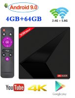 Android 9.0 TV приставка с памятью 4GB/64GB на 4х ядерном процессоре RK3328, модель X88 Max Plus Android 9.0 TV приставка с памятью 4GB/64GB на 4х ядерном процессоре RK3328, модель X88 Max Plus