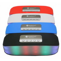 Беспроводная портативная Bluetooth колонка с подсветкой, New Rixing NR-2014 Беспроводная портативная Bluetooth колонка с подсветкой, New Rixing NR-2014