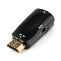 Переходник с HDMI на VGA + аудио выход, ID1221 Переходник с HDMI на VGA + аудио выход, ID1221