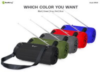 Беспроводная портативная Bluetooth колонка c двумя динамиками, New Rixing NR-B1 Беспроводная портативная Bluetooth колонка c двумя динамиками, New Rixing NR-B1