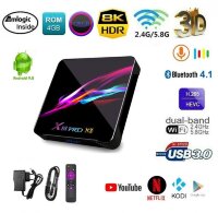 Android 9.0 TV приставка с памятью 4GB/32GB на 4х ядерном процессоре Amlogic S905X3, модель X88 PRO X3 Android 9.0 TV приставка с памятью 4GB/32GB на 4х ядерном процессоре Amlogic S905X3, модель X88 PRO X3