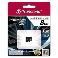 Карта памяти MicroSD 8GB Class 10 U1 Transcend (TS8GUSDCU1) Карта памяти MicroSD 8GB Class 10 U1 Transcend (TS8GUSDCU1)