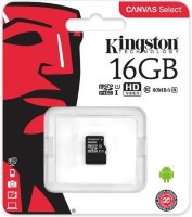 Карта памяти Micro SD 16GB Class 10 U1 Kingston SDCS/16GBSP Карта памяти Micro SD 16GB Class 10 U1 Kingston SDCS/16GBSP