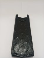 Чехол для Верту Vertu Signature S Design, Вертикальный Черный Страусиная кожа Чехол для Верту Vertu Signature S Design, Вертикальный Черный Страусиная кожа