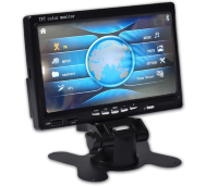 7"Дюймовый автомобильный монитор с поддержкой USB флешек и MicroSD карт памяти + рамка для установки в подголовник, GT-726P5 7"Дюймовый автомобильный монитор с поддержкой USB флешек и MicroSD карт памяти + рамка для установки в подголовник, GT-726P5